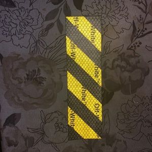 off white sticker